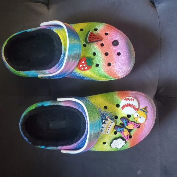 CROCS Other - Colorful Kids Clogs with Fun Charms